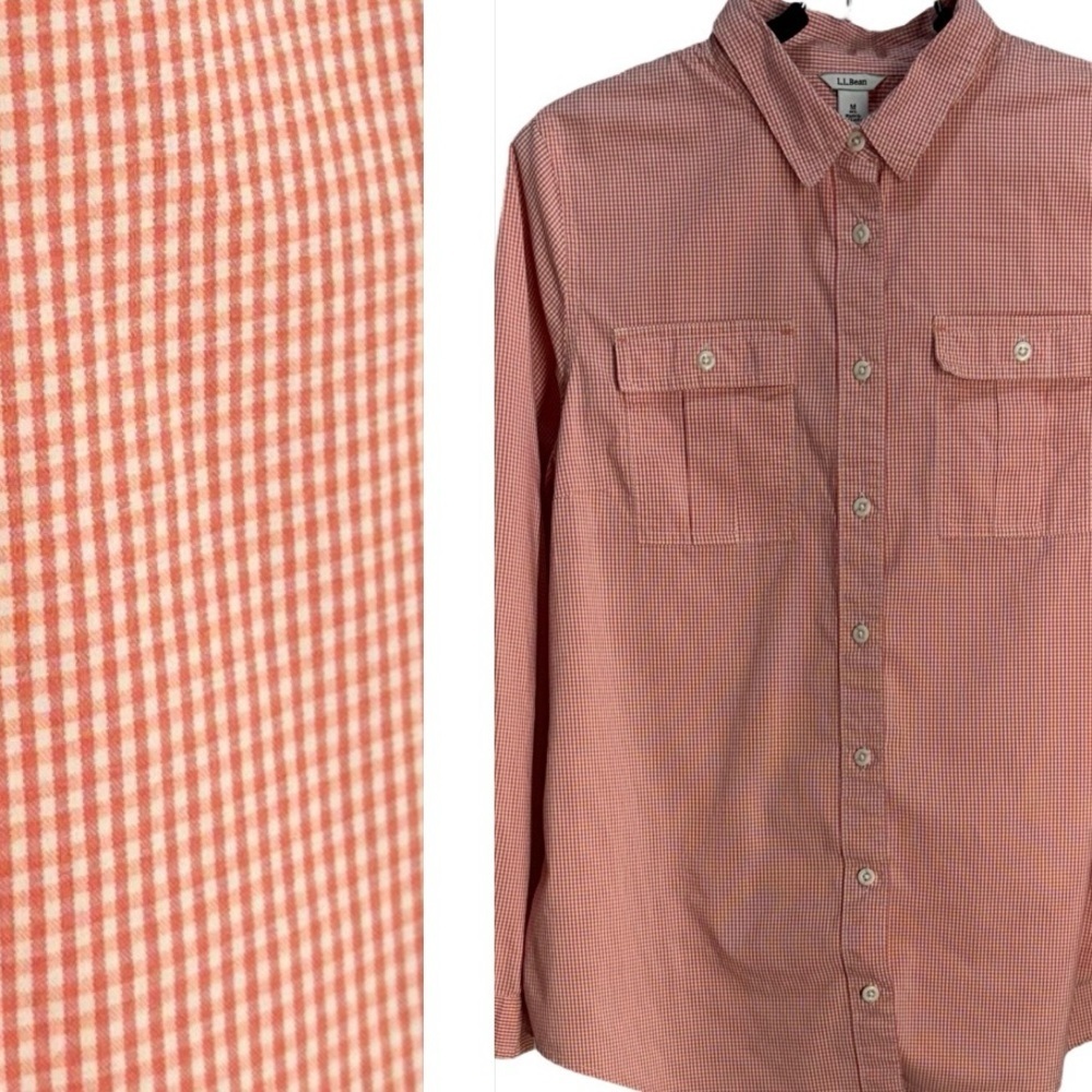 L.L. Bean Coolmax Checked Shirt